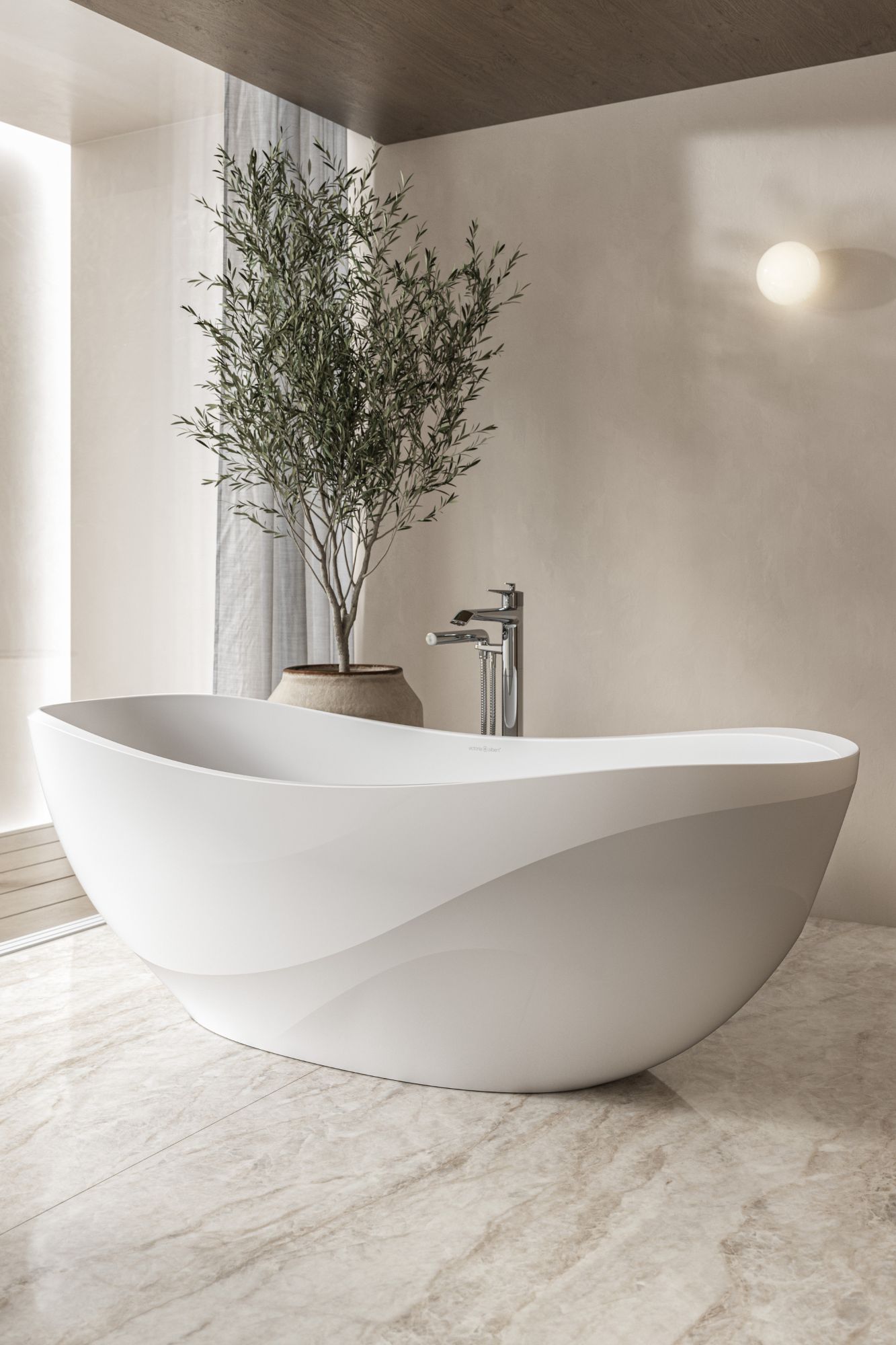 House of Rohl, House of Rohl Partners with 1508 London for its Fourth Consecutive WOW!house Primary Bathroom