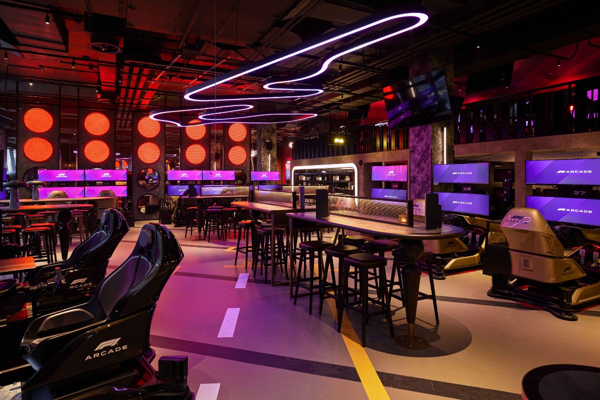 Anamo Design Studio: Creating a High-Tech, Formula 1 Inspired Bar