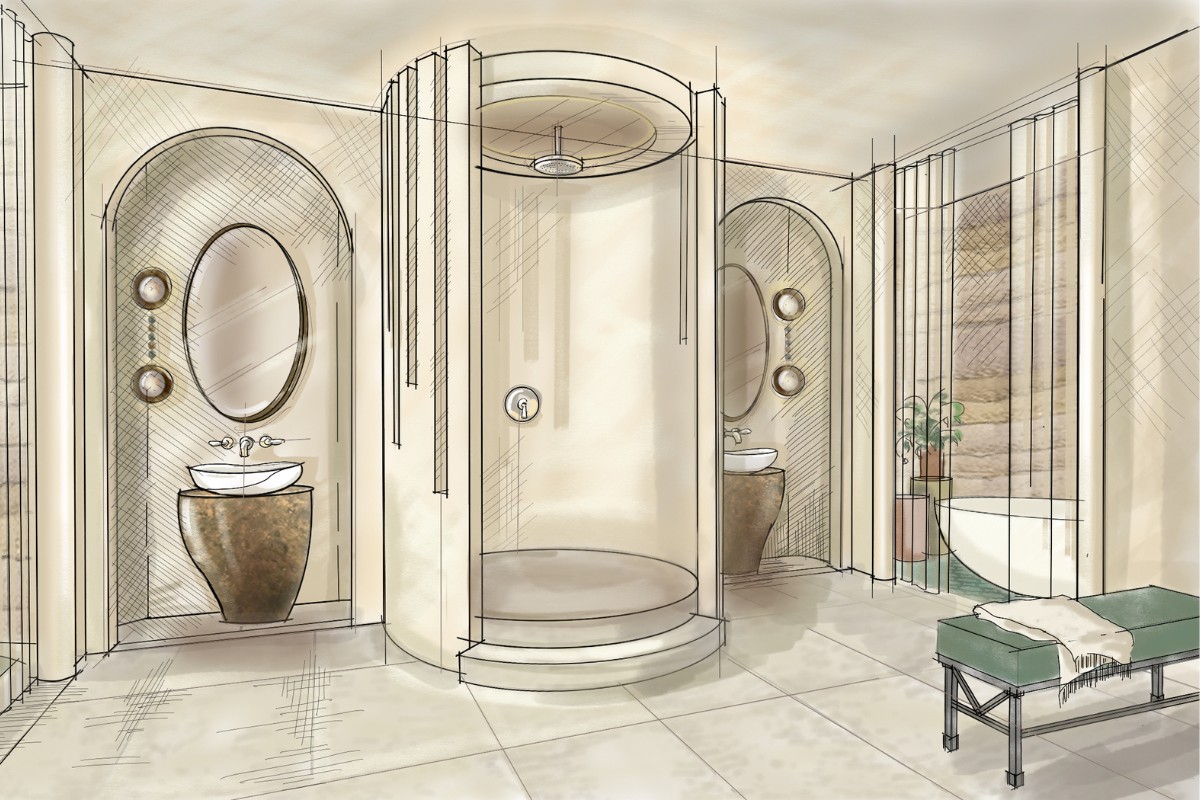 House of Rohl, House of Rohl Partners with 1508 London for its Fourth Consecutive WOW!house Primary Bathroom