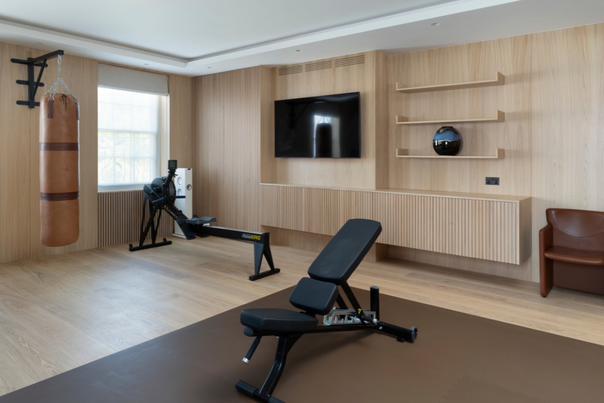 Paragon Studio, Paragon Studio Delivers Ambitious Design for Bespoke Home Gym in Knightsbridge Property