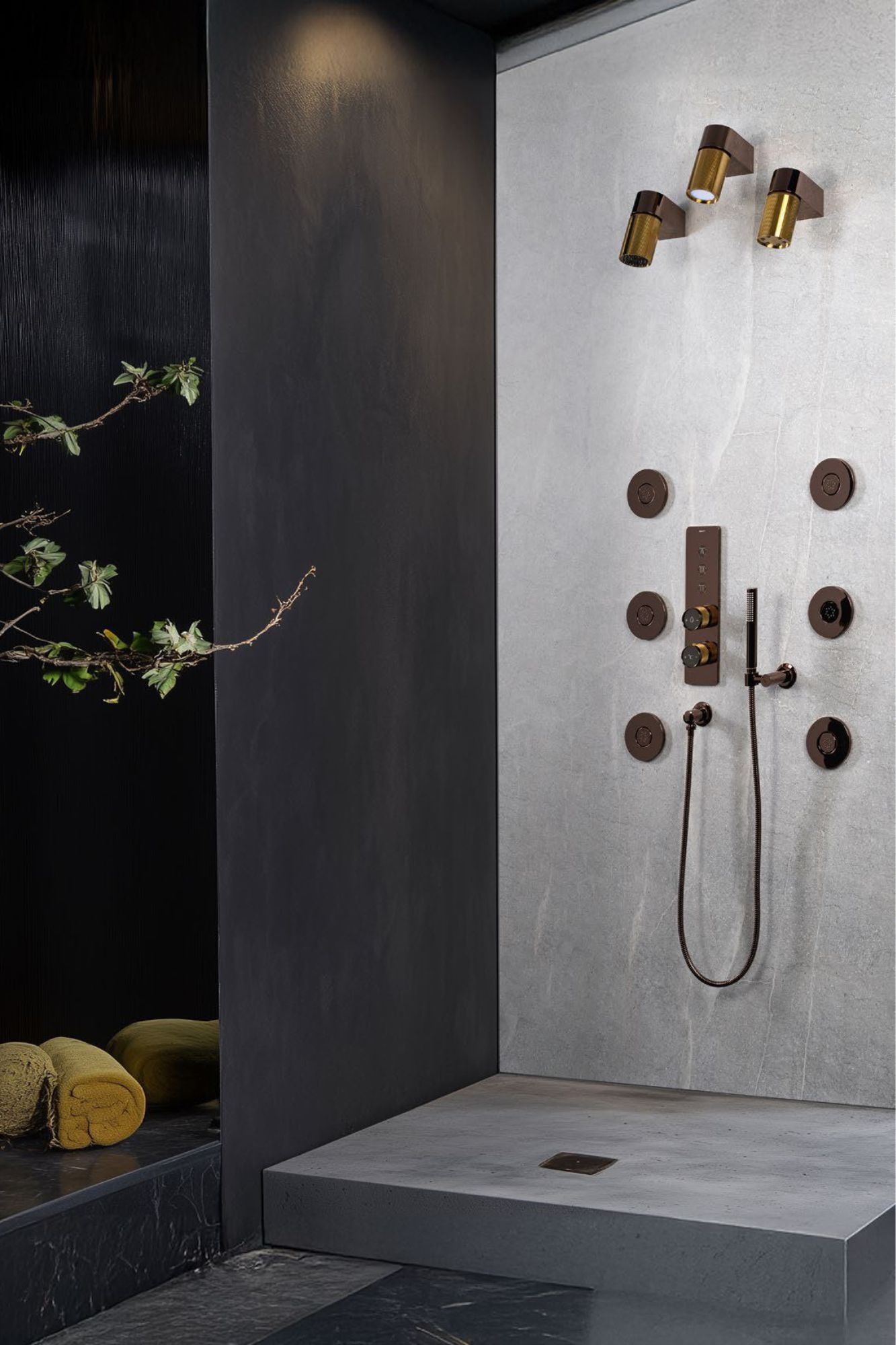 GRAFF, GRAFF Bespoke Wellness: The Riva Wall Mount Shower