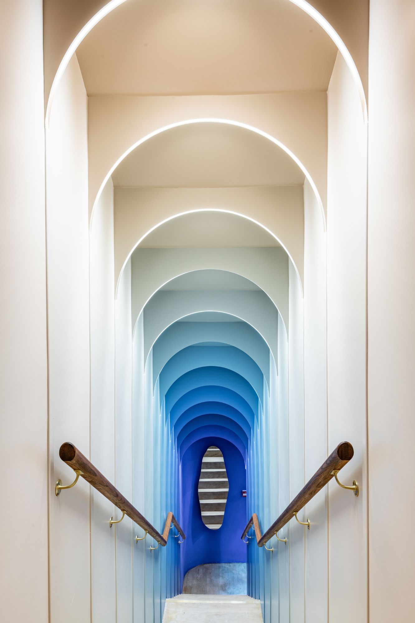 KAI Interiors, KAI Interiors Design a Futuristic and Fluid Restaurant