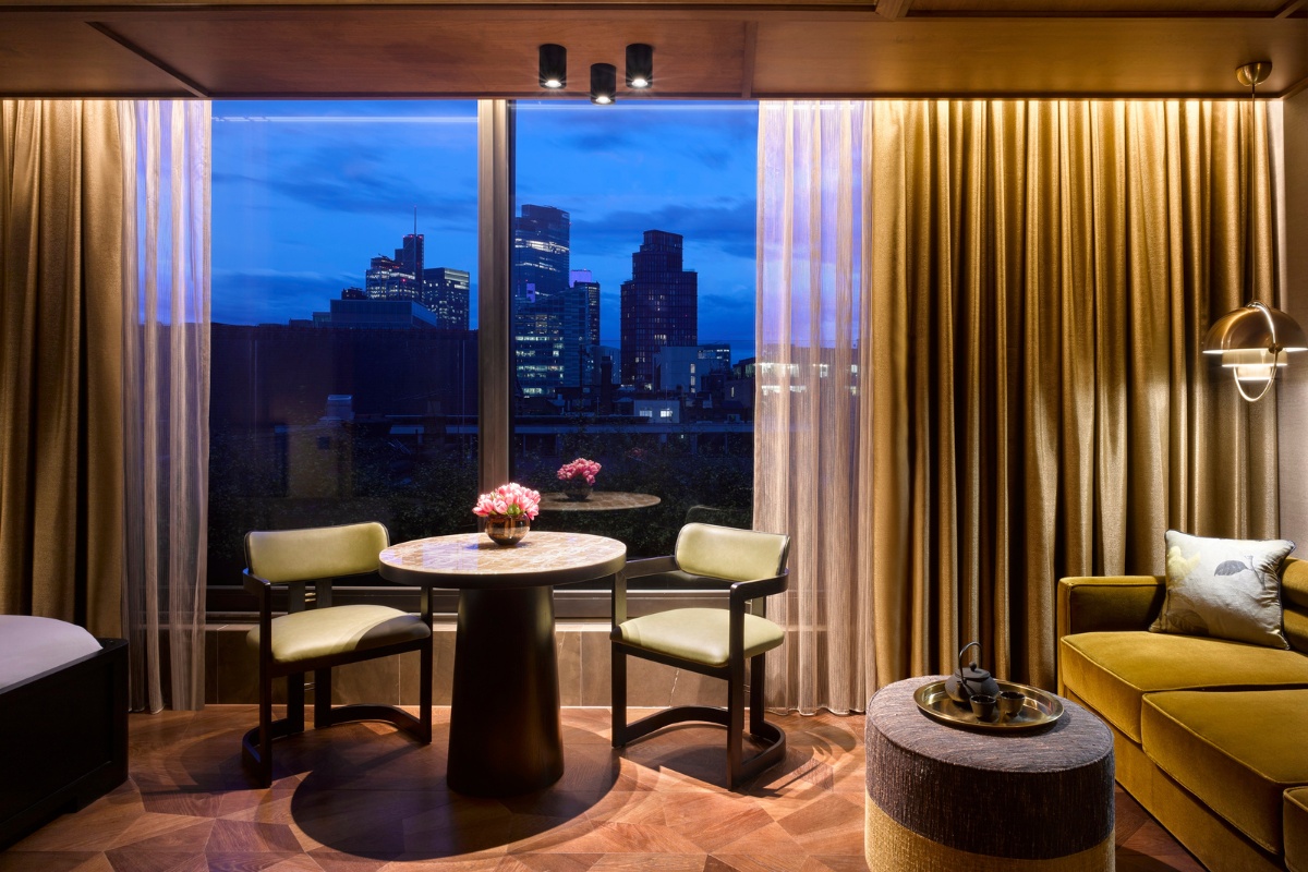 flooring, Frammenti for Nobu Hotel Shoreditch: Made in Italy Design Flooring in the Heart of London