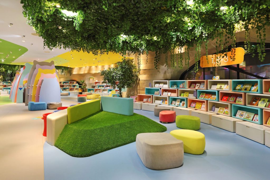 Taipei Base Design Center, Dou Dou Education Center public space design project images for SBID interior design blog, Project of the Week